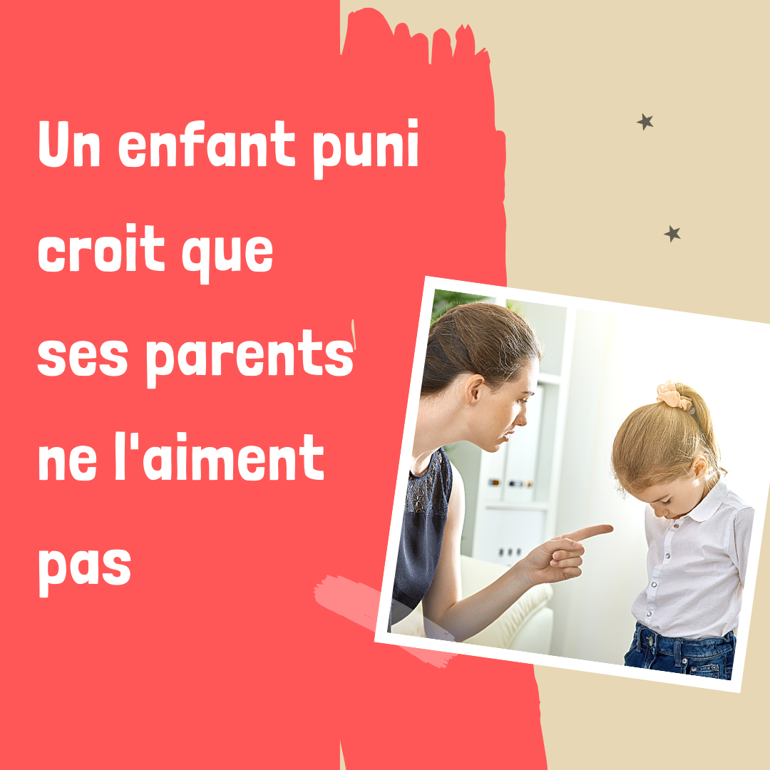 Un Enfant Puni Croit Que Ses Parents Ne L’aiment Pas